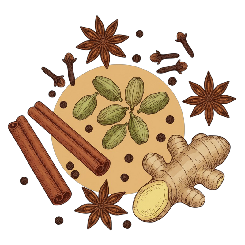 Spice Mix — botanical ingredient in Instant Masala Chai by Maison De Jarin